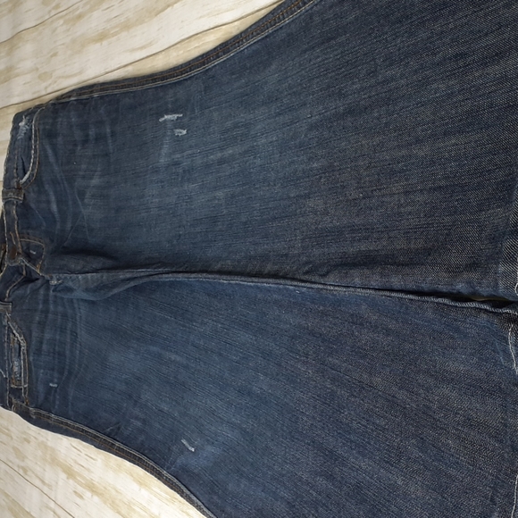 UGS Underground Soul  Distressed Bootcut Blue Jeans Size 11 - Picture 9 of 16